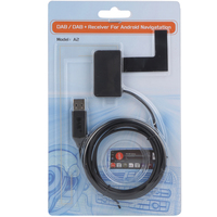 Connecteur USB ABS+Métal de haute qualité Kontec CT-DAB-Mod-001 Adaptateur radio numérique DAB pour voiture Antenne réceptrice multimédia Android