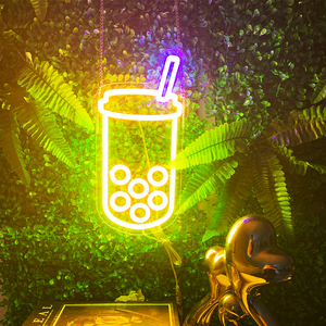 LED Neon <b>Light</b>, multi-color <b>wall</b> decor, <b>plug</b> powered, static display, ideal for bar decoration. - Product Image 1