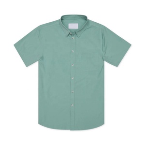 Tùy Chỉnh Thiết Kế 90% Polyester 10% Spandex Câu Cá Áo Sơ Mi Upf50 + Thoáng Khí Ngoài Trời Săn Bắn Đi Bộ Đường Dài Áo Sơ Mi Hiệu Suất Nút lên - Product Image 6