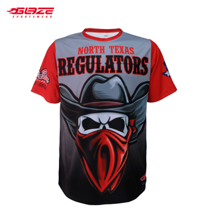 Vente en gros d'uniformes de softball personnalisés au design unique pour hommes, t-shirt avec impression par sublimation complète, maillots de softball - Product Image 4