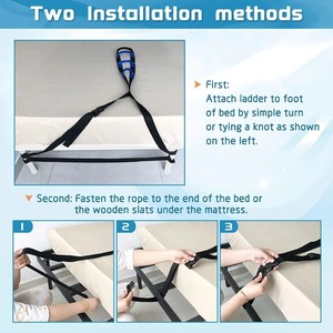 Bed Assist Ladder Sit-Up Bed Assist Handle <b>Rope</b> Ladder for Sitting up in Bed - Product Image 4