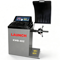 Équilibreuse de roues LAUNCH KWB-402 10"-30" numérique, machine d'équilibrage de pneus avec précision de ±1g pour garage automobile et atelier de pneus