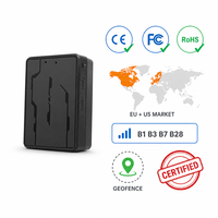 Localisateur avec certification CE FCC RoHS pour les marchés européen et américain, 4G LTE bandes B1 B3 B7 B28, géolocalisation, suivi GPS sans fil en temps réel