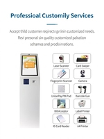 Terminal de paiement Vision POS/OEM blanc, Win/Android/Linux, libre-service, écran tactile capacitif LCD 21,5 pouces, 10 points, Intel Core I5, kiosque