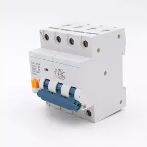 DL DL8NL-40 2P 63A ELCB Disjoncteur de fuite électrique 25a RCCB/RCD prix 30mA 100mA 4P RCBO SAA certificat Fuite de terre C