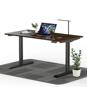 Mesa elevadora electrónica para el hogar, altura ajustable, mecanismo de escritorio para sentarse a estar de pie, Base de Metal, escritorios ergonómicos para oficina - Product Image 5