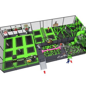 Parc <span class=keywords><strong>de</strong></span> saut <span class=keywords><strong>de</strong></span> <span class=keywords><strong>trampoline</strong></span> intérieur avec mur <span class=keywords><strong>de</strong></span> basket-ball et d'escalade Centre <span class=keywords><strong>de</strong></span> divertissement familial - Product Image 1