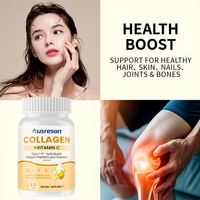 Collagène marin OEM Ausreson et vitamine C complément de produit de soin de la peau biologique pilule de blanchiment de la peau comprimé de collagène de vitamine C