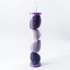 Esponja de Maquillaje Facial Beauty Egg, Marca OEM, Etiqueta Privada, Color Durazno, Sin Látex, Súper Suave, Modelo Personalizable, Lavable, para Difuminar Polvo - Product Image 3