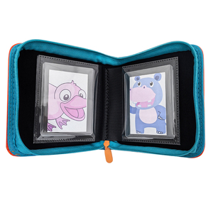 Modernqiu Raccoglitore per Carte TCG Personalizzato con Design a Tasca Singola, in Pelle con Logo Goffrato, Album Colorato per Carte - Product Image 4