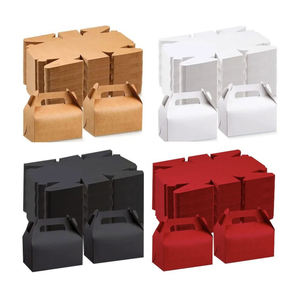 Emballages jetables <span class=keywords><strong>en</strong></span> papier kraft pour emporter, avec fermeture magnétique recyclable, pour poulet frit - Product Image 6