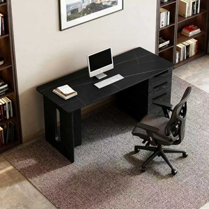 Rock tấm gỗ máy tính xách tay bàn bàn với ngăn kéo lưu trữ và nắp một Bàn máy tính với ngăn kéo - Product Image 3