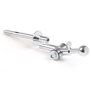 Pomo de Palanca de Cambios de Cuero AC para Subaru WRX STI 2004-2019 Modificado de 6 Velocidades con Buje Tipo Cristal - Product Image 2