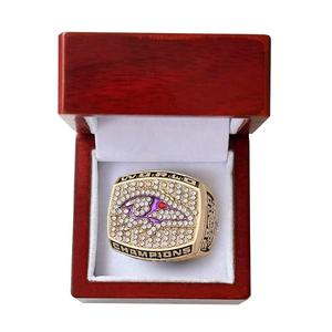 Aangepaste 2000 Nfl Baltimore <span class=keywords><strong>Ravens</strong></span> Kampioenschap Ringen Unisex Super Voetbal Kom Sieraden <span class=keywords><strong>Ring</strong></span> Voor Feest Geschenken - Product Image 5