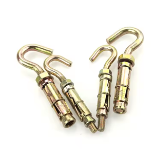 3/4ชิ้นสลักเกลียวพร้อมตะขอสังกะสีสีเหลือง M 10 M 12 M 16 M <span class=keywords><strong>18</strong></span>ลดราคา - Product Image 1