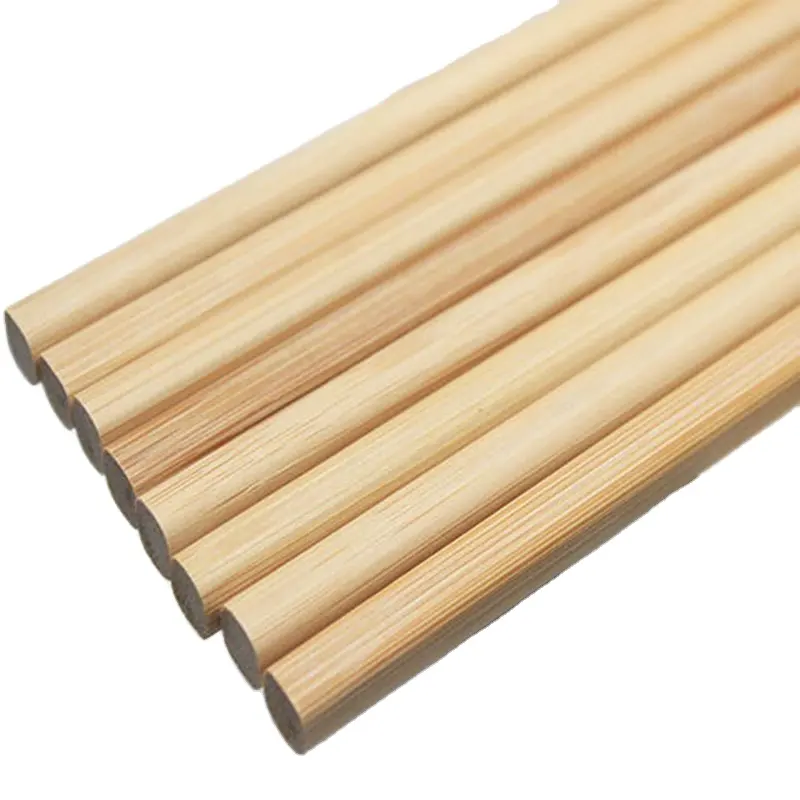 2023 Neueste Einweg-Essstäbchen 23CM Quality Twin Natural Bamboo Essstäbchen