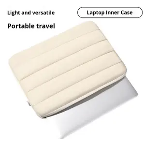 Housse de protection pour ordinateur portable <span class=keywords><strong>Apple</strong></span> 16 pouces et <span class=keywords><strong>tablette</strong></span> 13 pouces, en polyester durable, style urbain simple, sans fermeture, rembourrage gonflable - Product Image 1