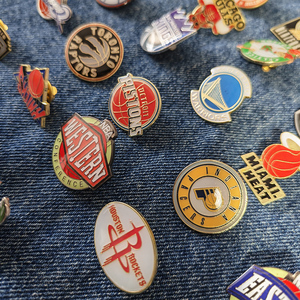 Badges magnétiques, broches et épingles personnalisés en émail, en métal, avec motifs Golf, Cowboy, Anime, Croix, Chaîne, Logos de casquettes de sport et Chapeaux mexicains - Product Image 4
