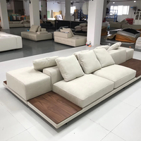 Ensembles de canapés modulaires en tissu de luxe pour salon et villa, design moderne