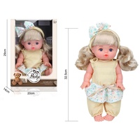 Samlok Toy Lifestyle Unisex 32,5 CM 13 Pouces Poupée Bébé Reborn Réaliste Ronde et Câline en Caoutchouc, Jouet Doux, Modèle Gonflable 1:10