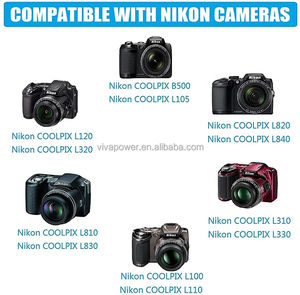 אה-67 ac מתאם חשמל עבור nikon copix l840 l830 l820 l810 l330 l320 l3310 l120 l110 l105 l100 copix <span class=keywords><strong>b500</strong></span> מצלמות דיגיטליות - Product Image 6