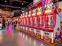 Machine de jeu à monnayeur économe en énergie, jeu d'arcade à monnayeur, jeu de rédemption d'arcade intérieur, idéale pour les lieux de divertissement
