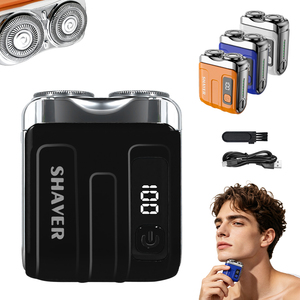 Recortadora de Barba Profesional con Pantalla LCD Digital 0728, 60 Minutos de Duración, Afeitadora Facial, Afeitado sin Esfuerzo, Mini - Product Image 1