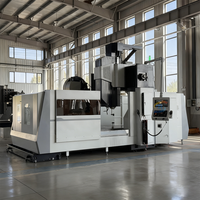 Centre d'usinage à portique GMC3018 Fraiseuse CNC 5 axes avec broche unique Prix compétitif et système de contrôle Siemens