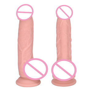 Op maat gemaakte logo handsfree seksspeeltjes enorme levensechte realistische dildo met sterke zuignap voor beginners - Product Image 4