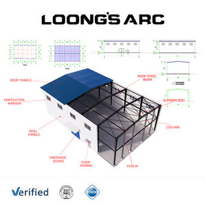 Magazzino Prefabbricato in Struttura d'Acciaio CWB da 1000 Metri Quadrati - Product Image 2