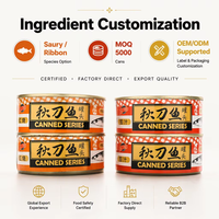 Saury du Pacifique en conserve HACCP, mariné à la sauce tomate, halal, prêt à consommer, pour le marché ghanéen et les restaurants
