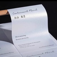 Carte d'invitation et de vœux personnalisée avec impression de logo et texte sur mesure pour célébrations