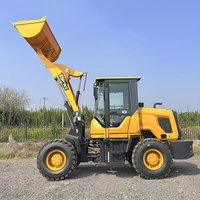Nouvelle Chargeuse sur Pneus Mini Chinoise 2026 de 1,5 Tonne et 1 Tonne, Modèle TL920, Chargeuse Frontale Diesel 4x4 pour Ferme avec Accessoires Optionnels