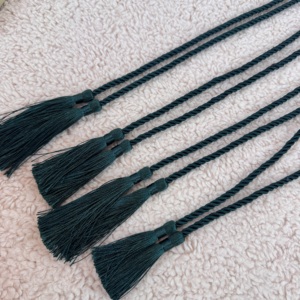 Grossiste en pompons à double tête en polyester, pompons suspendus, longs pompons, cordon de ceinture, boîte cadeau, cordon décoratif - Product Image 4