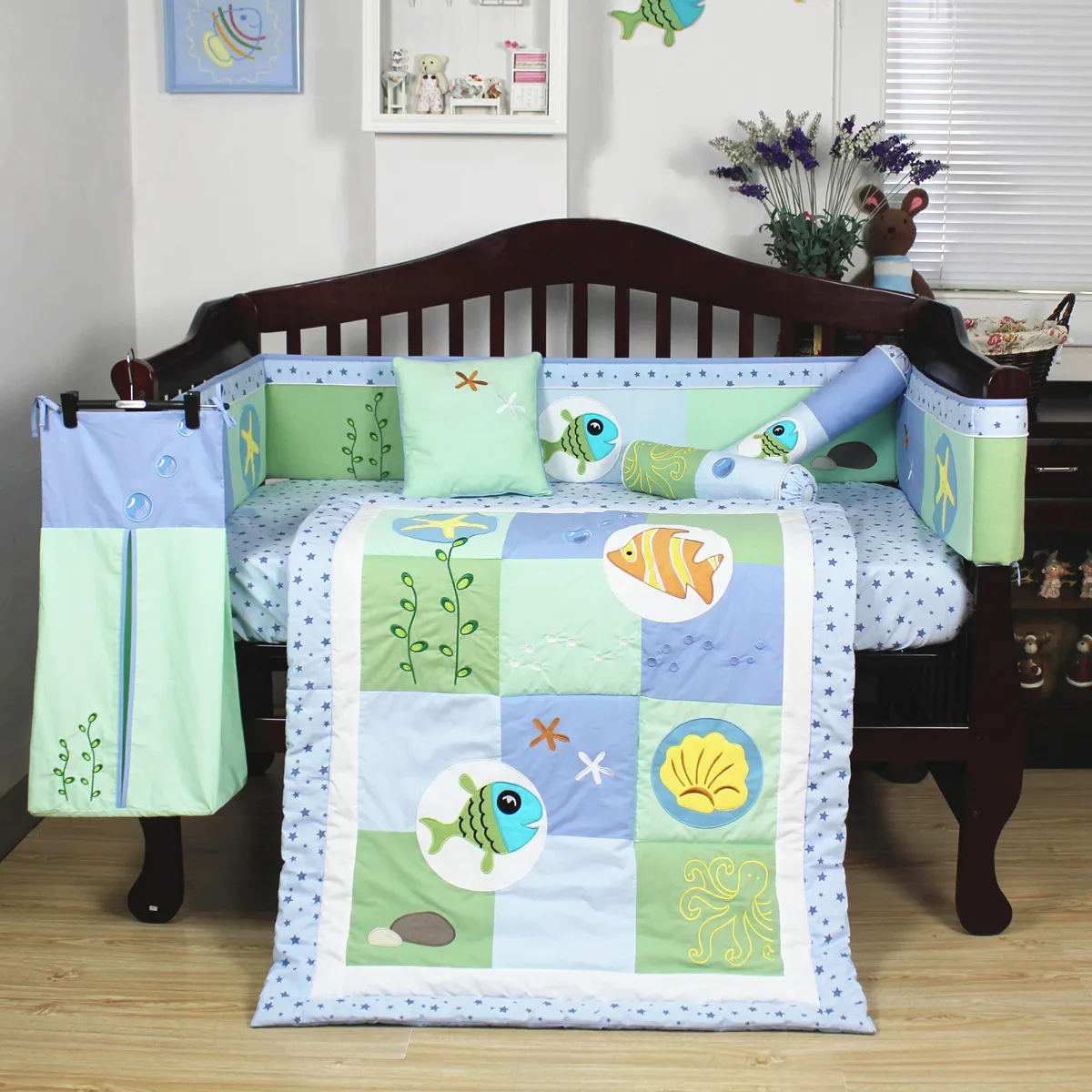 Wholesale Cartoon Design Lovely 100% Cotton Baby Bedding Designer