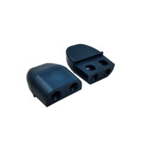 2pcs Sifflets d'avertissement de cerf noir Step Bar Accessoires de voiture Corne de sécurité pour animaux Alerte répulsive