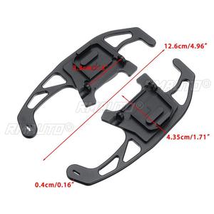 2 pièces, rallonges de levier de vitesses pour volant de voiture, pour VW GOLF GTI R GTD GTE MK7 7, pour POLO GTI Scirocco 2014-2017 2018 2019 - Product Image 5