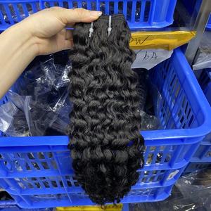 Original 12A Remy Vietnamese Natural Wave Water Wave Deep Wave High Quality Human Hair Bundle Extensions <strong>Haosi</strong> 100g Packaged - Product Image 2
