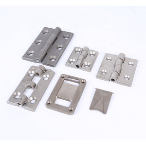 Charnière OEM personnalisée en acier inoxydable, usinée, fabriquée par moulage de précision à la cire perdue, pour quincaillerie de meubles, composant moulé - Product Image 4