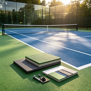 Inolp Complete Sports Court Solution Anti-Aging Waterproof Sports Hall Tennis Pickleball Court Flooring Mat Solution - Product Image 5