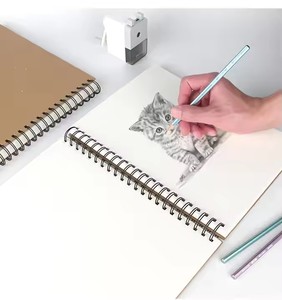 Xin Bowen A4 Vẽ Phác Thảo Cuốn Sách Tùy Chỉnh Vuông <span class=keywords><strong>Sketchbook</strong></span> Máy Tính Xách Tay Nghệ Thuật Phác Thảo Sách Cho Các Nghệ Sĩ - Product Image 5