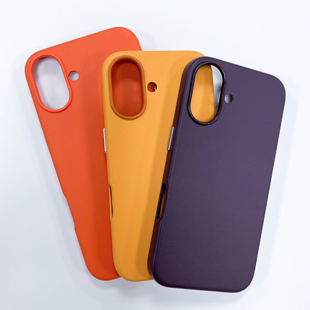 Mobile Phone case for iPhone 16 Plus Leather Phone case Cover for IPhones Back Cover Leather case