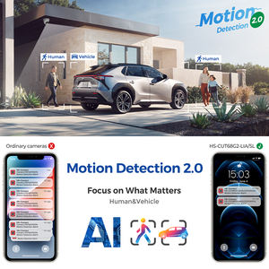 Hitosino 8 МП, 4 К, умная цветная камера ночного видения, с функцией обнаружения движения, IP-камера 2,0 глазного яблока - Product Image 5