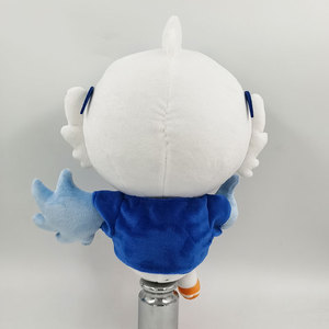Tùy chỉnh sang trọng Thú nhồi bông phim hoạt hình màu xanh chim OEM Dịch vụ thiết kế an toàn PP bông tùy chỉnh đồ chơi sang trọng - Product Image 4