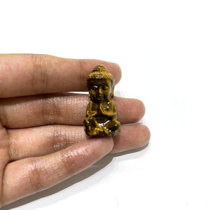 ขายส่งมือแกะสลักมินิคริสตัลพระพุทธรูปคริสตัลธรรมชาติงานฝีมือรูปปั้นสำหรับการตกแต่งคริสมาสต์ - Product Image 5