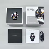 Premium Energiesparende AMOLED Android Smartwatch GPS Multisport-Tracker 5ATM Wasserdicht 170+ Sportmodi Strava Kompatibel