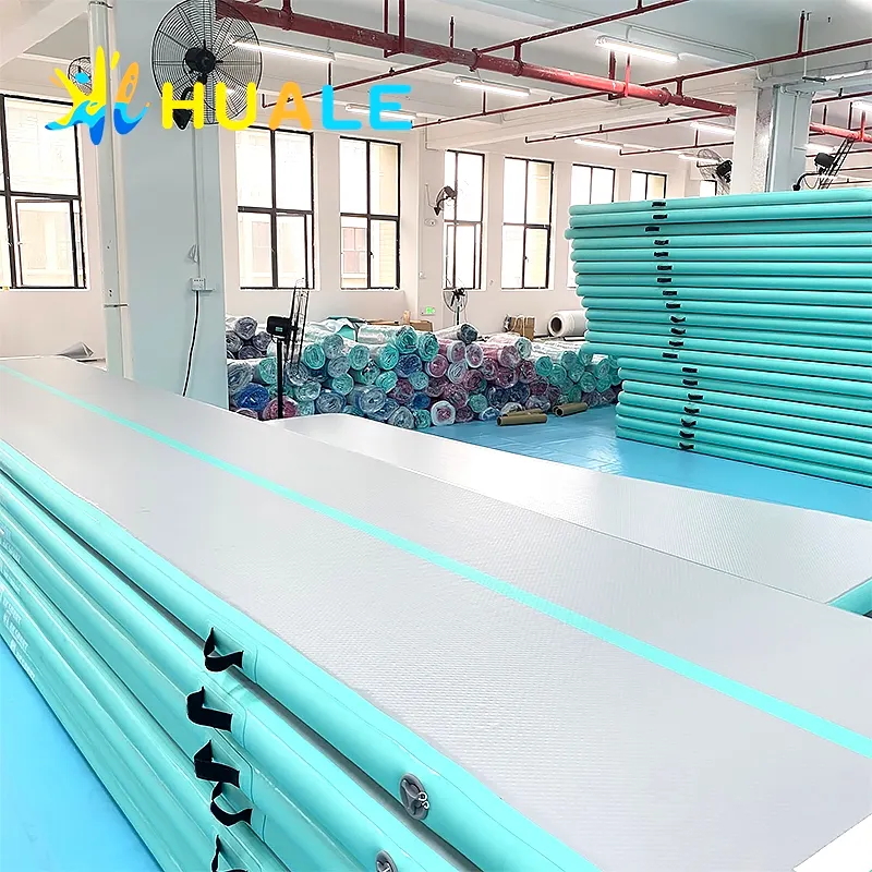 Factory Wholesale Price 3m Custom Gymnastics Air Mat Inflatable Gymnastics Air Track