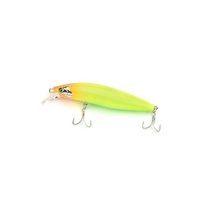 Nouveaux produits phares LUTAC Leurre dur flottant à hameçon triple, yeux 3D hautement simulés, Minnow coloré naturel de haute qualité 100mm 17g