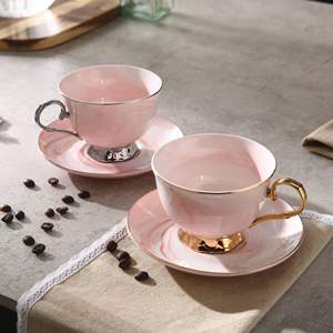 Tasse à <span class=keywords><strong>café</strong></span> créative <span class=keywords><strong>en</strong></span> céramique de style europé<span class=keywords><strong>en</strong></span> couleur <span class=keywords><strong>grain</strong></span> de marbre noir <span class=keywords><strong>or</strong></span> argent course tasse latérale expresso <span class=keywords><strong>en</strong></span> porcelaine - Product Image 2