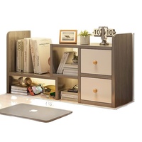 Étagère de bureau en acier de type H, bibliothèque de bureau avec cloison réglable, type sur pied pour dortoirs étudiants, rangement compact pour petit bureau